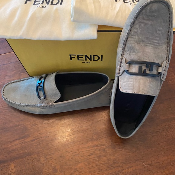 Quartz color Fendi drivers—very comfortable and great with jeans or shorts. - Picture 3 of 3